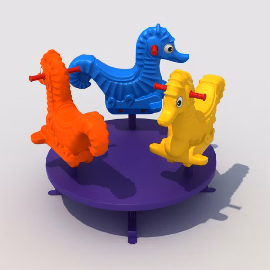 Schaukelpferd aus Kunststoff für Kinder