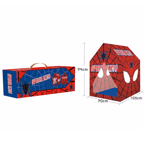 Clubhaus-Zelt, Kinderspielzelte für Jungen, Spielzeug für Spiele im Innen- und Außenbereich, Kinderspinne