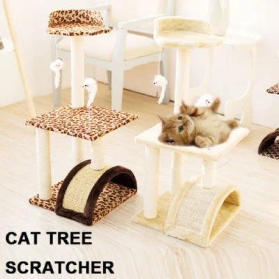 Cat Scratch Play Kleines Haus Katzenbaum Kratzbaum Klettern Spielen Katzenspielzeug