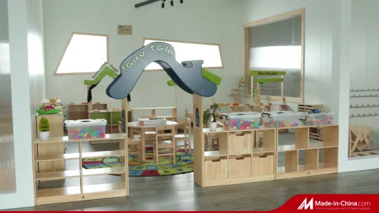 Moderne Kindergarten- und Vorschulklassenzimmer-Schülermöbel, Kindermöbel aus Holz, Kindermöbel für Kindergärten und Kindertagesstätten, Babymöbel
