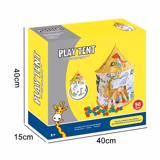 Tragbares faltbares Prinzessinnenschloss-Zelt für den Innen- und Außenbereich, Spielhauszelt für Kinder