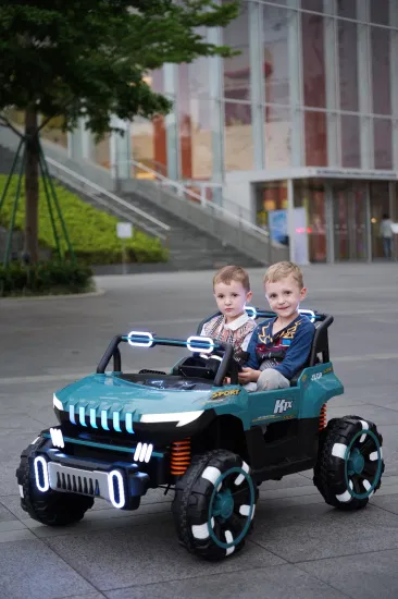 2023 Neues großes 12V 7A 2-Sitzer-Elektroauto für Kinder im Gelände mit großer Batterie, Kinder-Baby-Spielzeugauto, Fahrt auf dem Auto, damit Kinder fahren können